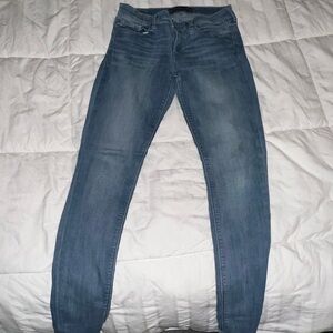 Express Women's Light Blue Skinny Jeans